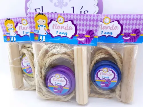 Kit Diversão Alice no País das Maravilhas Lembrancinha