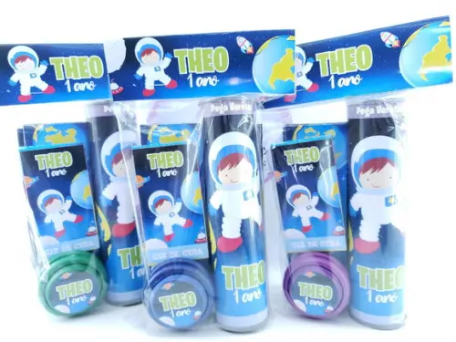 Kit Diversão Astronauta Galáxia Lembrancinha e Colorir