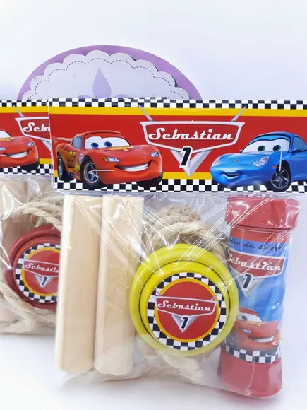 Kit Diversão Carros Lembrancinha