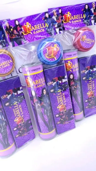 Kit Diversão Descendentes Lembrancinha