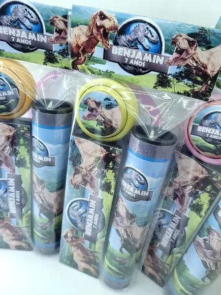 Kit Diversão Dinossauros Pega Varetas e Ioiô Lembrancinha