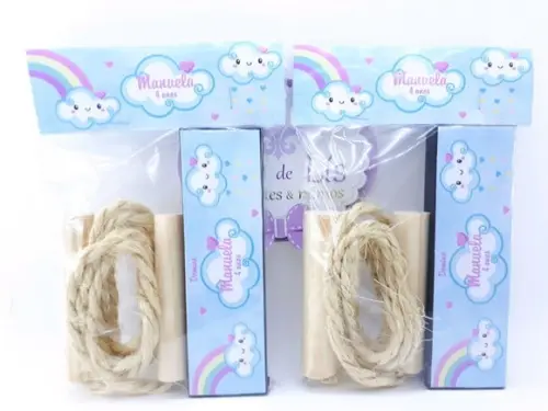 Kit Diversão Dominó e Corda Chuva de Amor