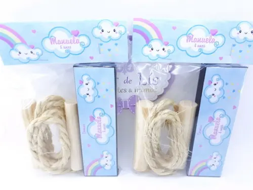 Kit Diversão Dominó e Corda Chuva de Amor