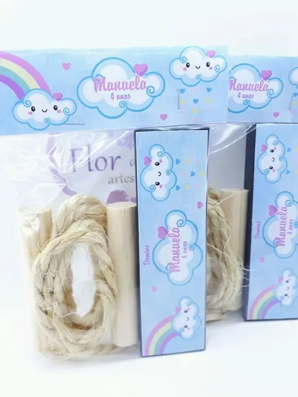 Kit Diversão Dominó e Corda Chuva de Amor