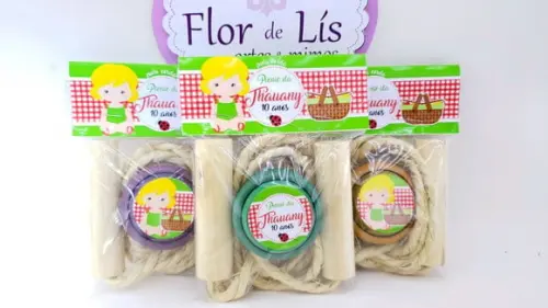 Kit Diversão Lembrancinha Piquenique Corda Ioiô