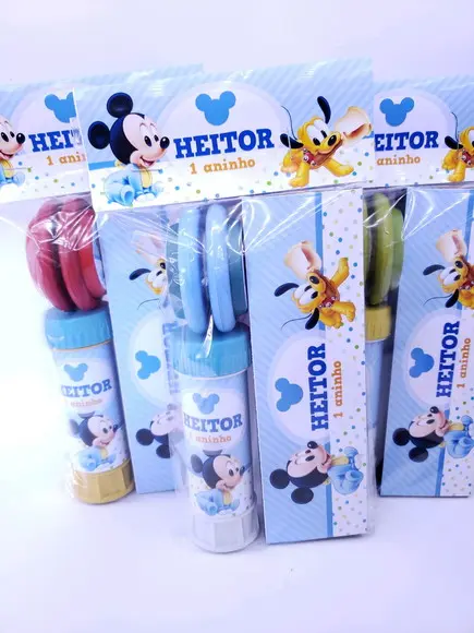 Kit Diversão Mickey Baby Lembrancinha