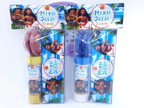 Kit Diversão Moana e Maui Lembrancinha