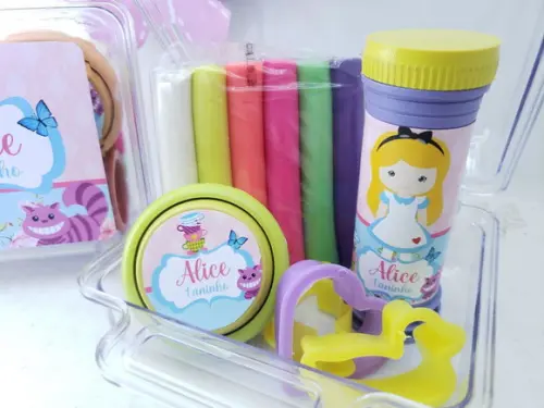 Kit Diversão na Maleta Alice no País das Maravilhas Massinha