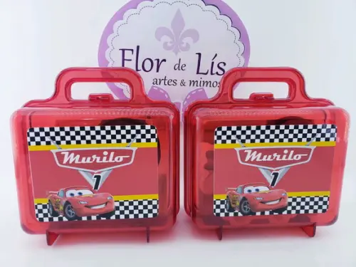 Kit Diversão na Maleta Carros