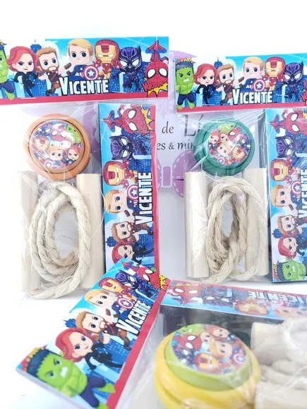 Kit Diversão Personalizado Heróis