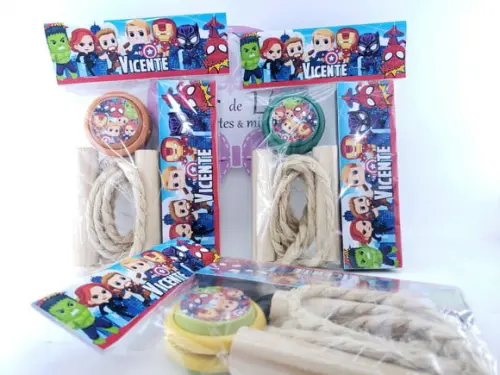 Kit Diversão Personalizado Heróis