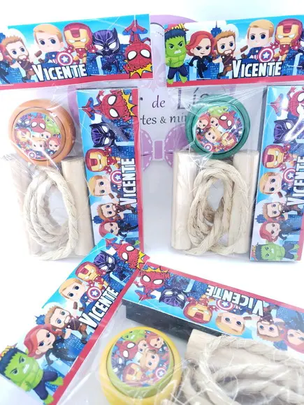 Kit Diversão Personalizado Heróis