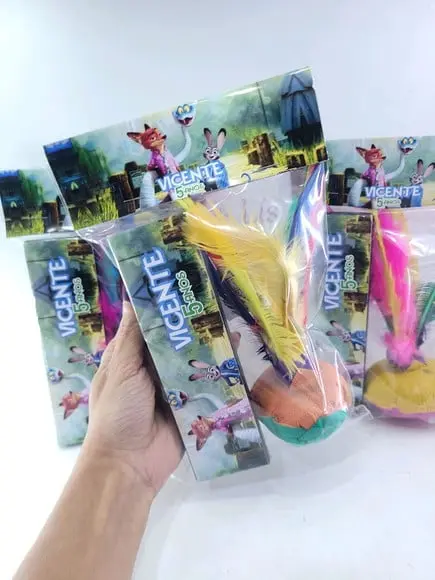 Kit Diversão Peteca e Dominó Zootopia Animais Lembrancinha