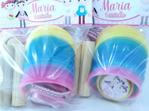 Kit Divertido Bonecas Metoo Lembrancinha Mola Corda Ioiô