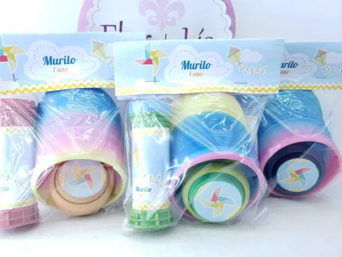 Kit Divertido Brinquedos Pipas e Cataventos com Ioiô