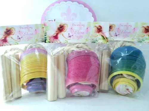 Kit Divertido Jardim das Fadas com Mola Corda e Ioiô
