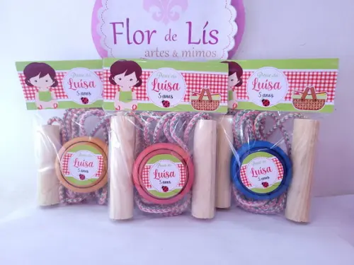 Kit Divertido Lembrancinha para Picnic Corda e Ioiô