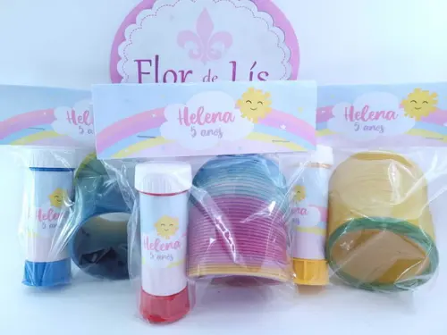 Kit Divertido Mola e Bolha Arco Íris Raio de Sol
