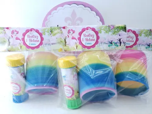 Kit Divertido Mola e Bolha Jardim Encantado das Fadas