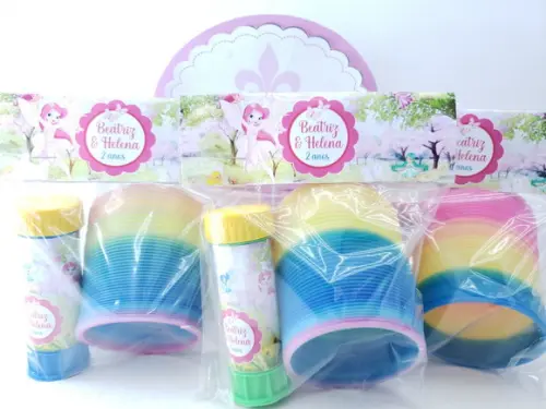 Kit Divertido Mola e Bolha Jardim Encantado das Fadas