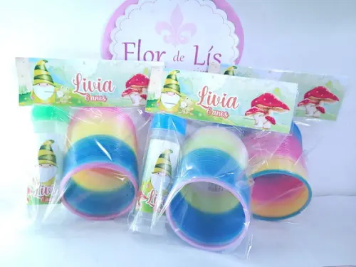 Kit Divertido Mola e Bolha Jardim Encantado Gnomos e Duendes