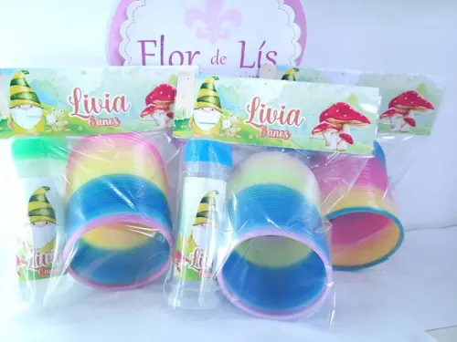 Kit Divertido Mola e Bolha Jardim Encantado Gnomos e Duendes