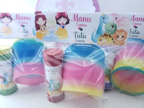 Kit Divertido Mola e Bolha Princesas e Dinossauros