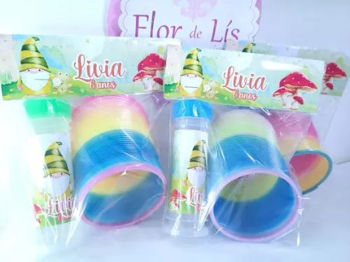 Kit Divertido Mola e Bolha Jardim Encantado Gnomos e Duendes