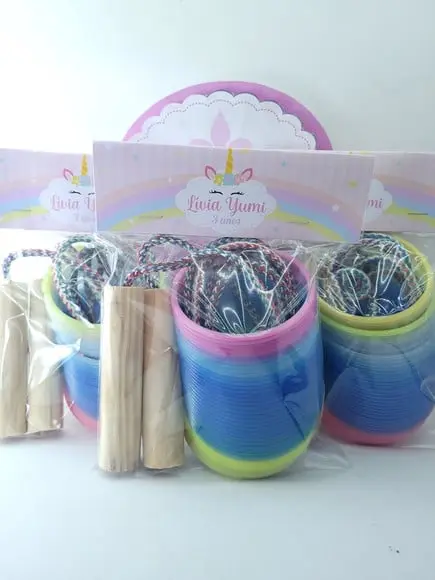 Kit Divertido Mola e Corda Unicórnio