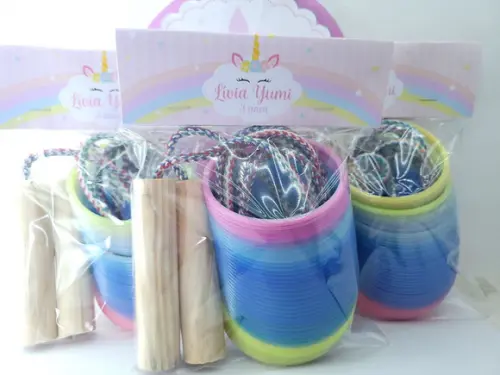 Kit Divertido Mola e Corda Unicórnio