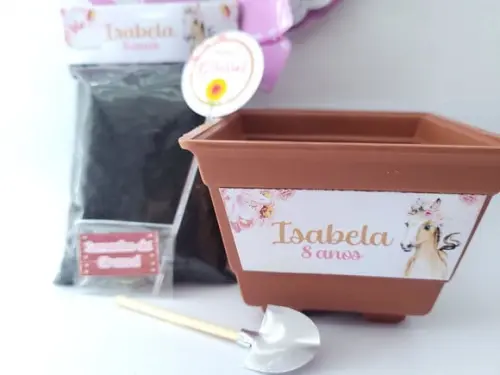Kit Ecológico Haras Fazendinha Cavalo Aquarela