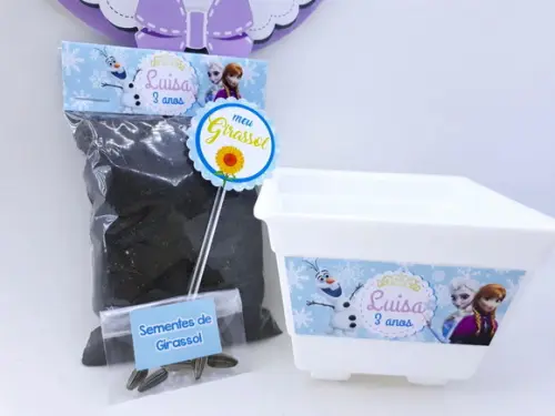 Kit Ecológico Jardinagem Frozen