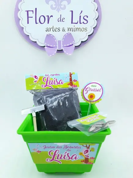 Kit Ecológico Jardim das Borboletas