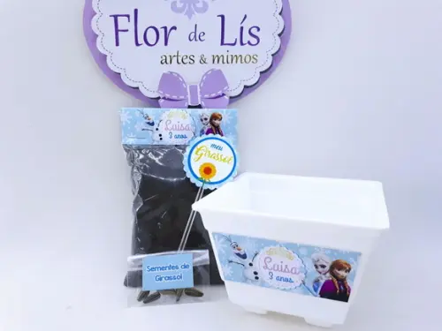 Kit Ecológico Jardinagem Frozen