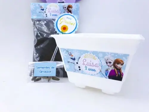 Kit Ecológico Jardinagem Frozen