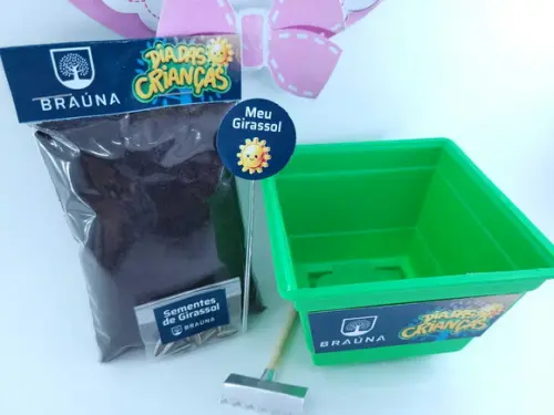 Kit Ecológico Plantação Brinde Logo Empresa
