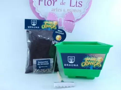 Kit Ecológico Plantação Brinde Logo Empresa