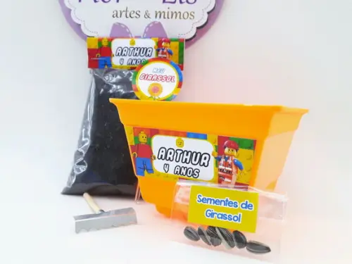 Kit Ecológico Plantação Lego