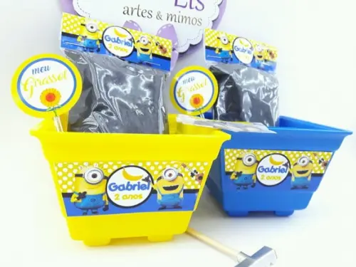 Kit Ecológico Plantação Minions