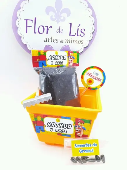 Kit Ecológico Plantação Lego