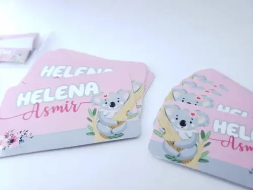 Kit Etiqueta Escolar Coala