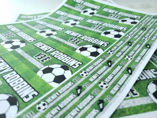 Kit Etiquetas Escolares Futebol