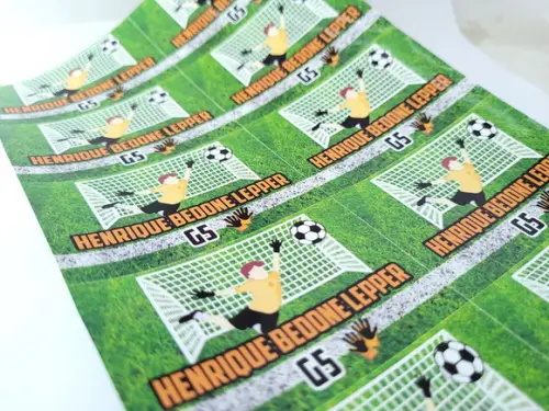 Kit Etiquetas Escolares Goleiro Futebol