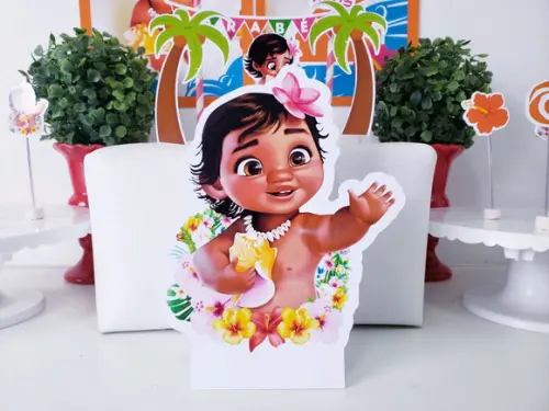 Kit Festa em Casa Moana Baby