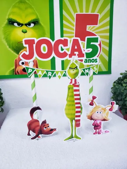Kit Festa em Casa o Grinch
