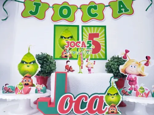 Kit Festa em Casa o Grinch