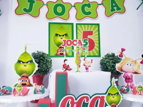 Kit Festa em Casa o Grinch