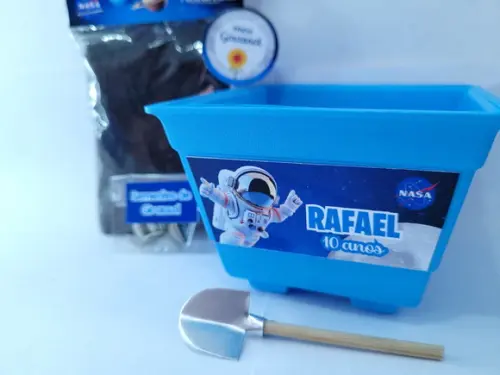 Kit Jardim Astronauta Nasa Personalizado Plantio