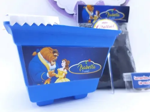 Kit Jardim Lembrancinha a Bela e a Fera