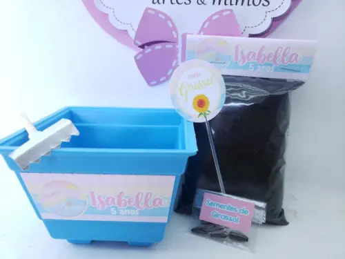 Kit Jardim Personalizado Pop It Candy Color